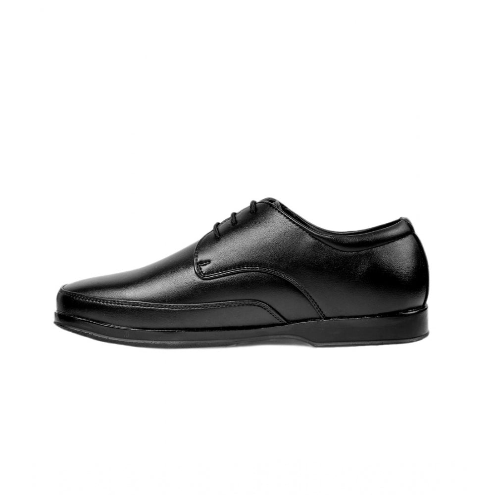 Generic Men's Faux Leather Formal Shoes (Black)