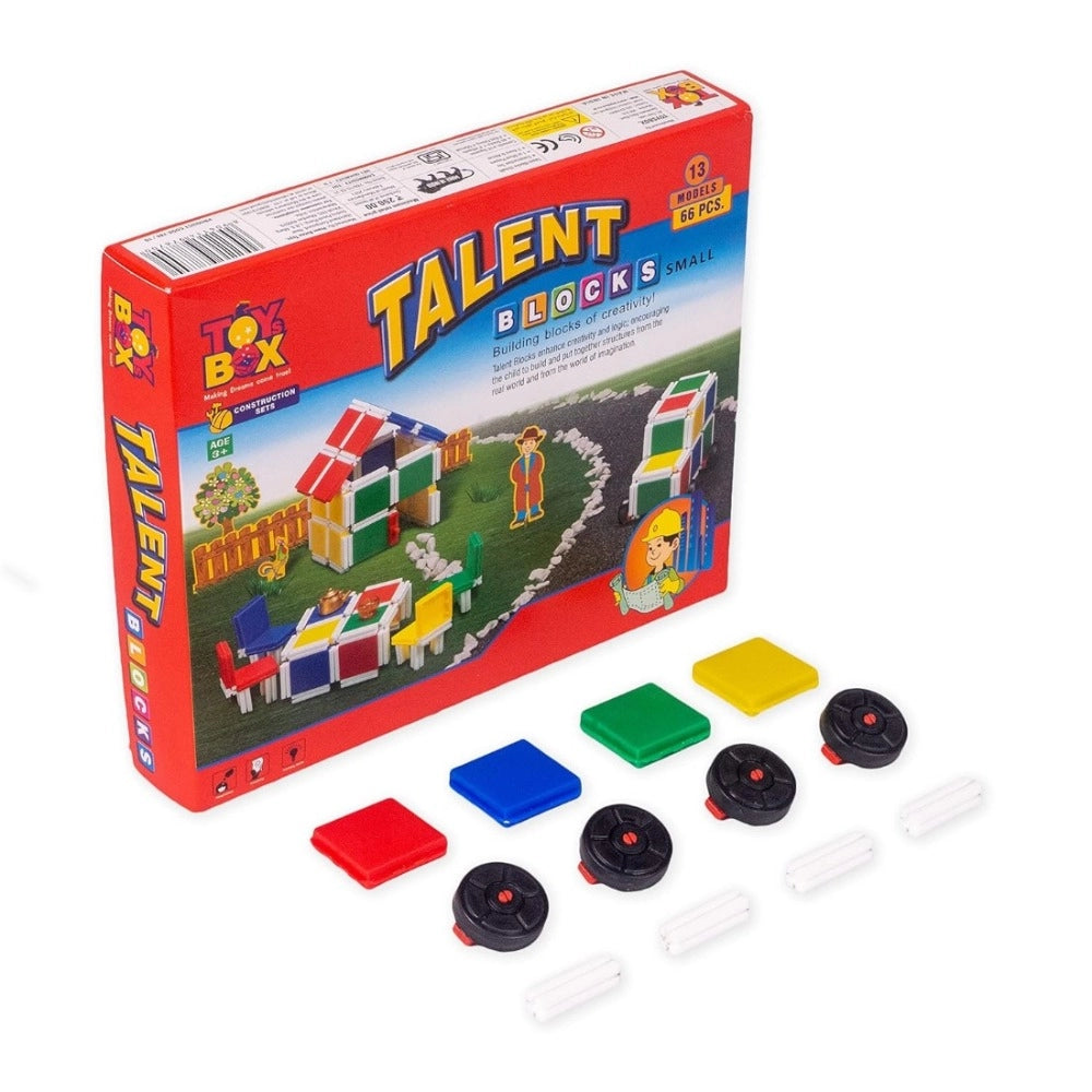 66_Pcs Set Talent Small Block  | Plastic | Educational Toys | 3+ Years