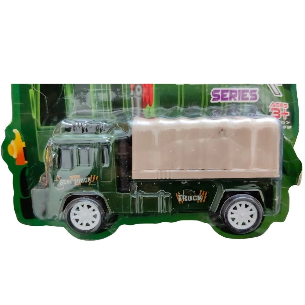 Sitting Military Truck |   Plastic  |   Toys| 1+ Years