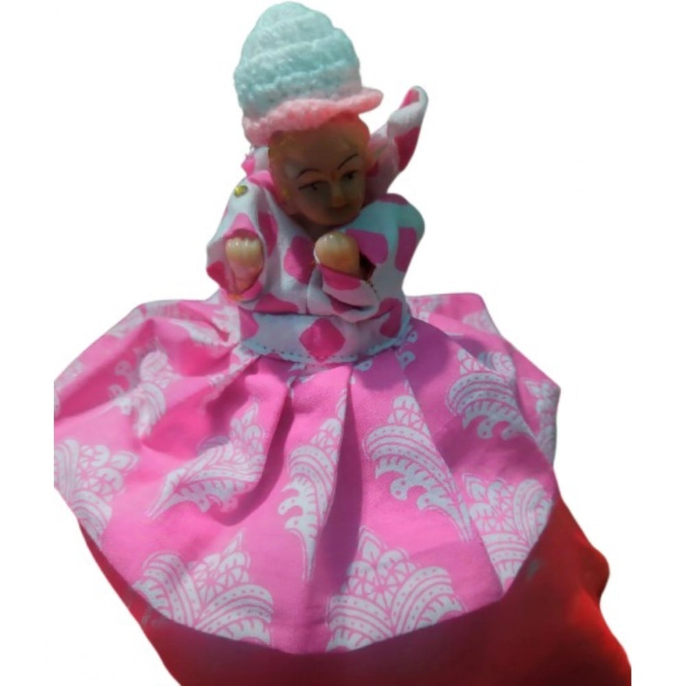 Generic Laddu Gopal Cottn Dress Size: 0 To 6 (Pink)