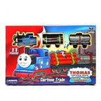 Generic Plastic Thomas Express Train 11Pcs Toy Set With Tracks (Multicolor)