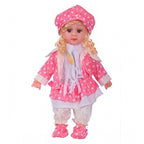 Generic Plastic Singing Songs And Poem Baby Girl Doll (Multicolor )