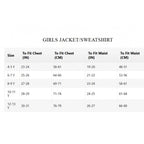 Generic Girl's Fleece Embellished Long Sleeves Sweatshirt (Navy Blue)