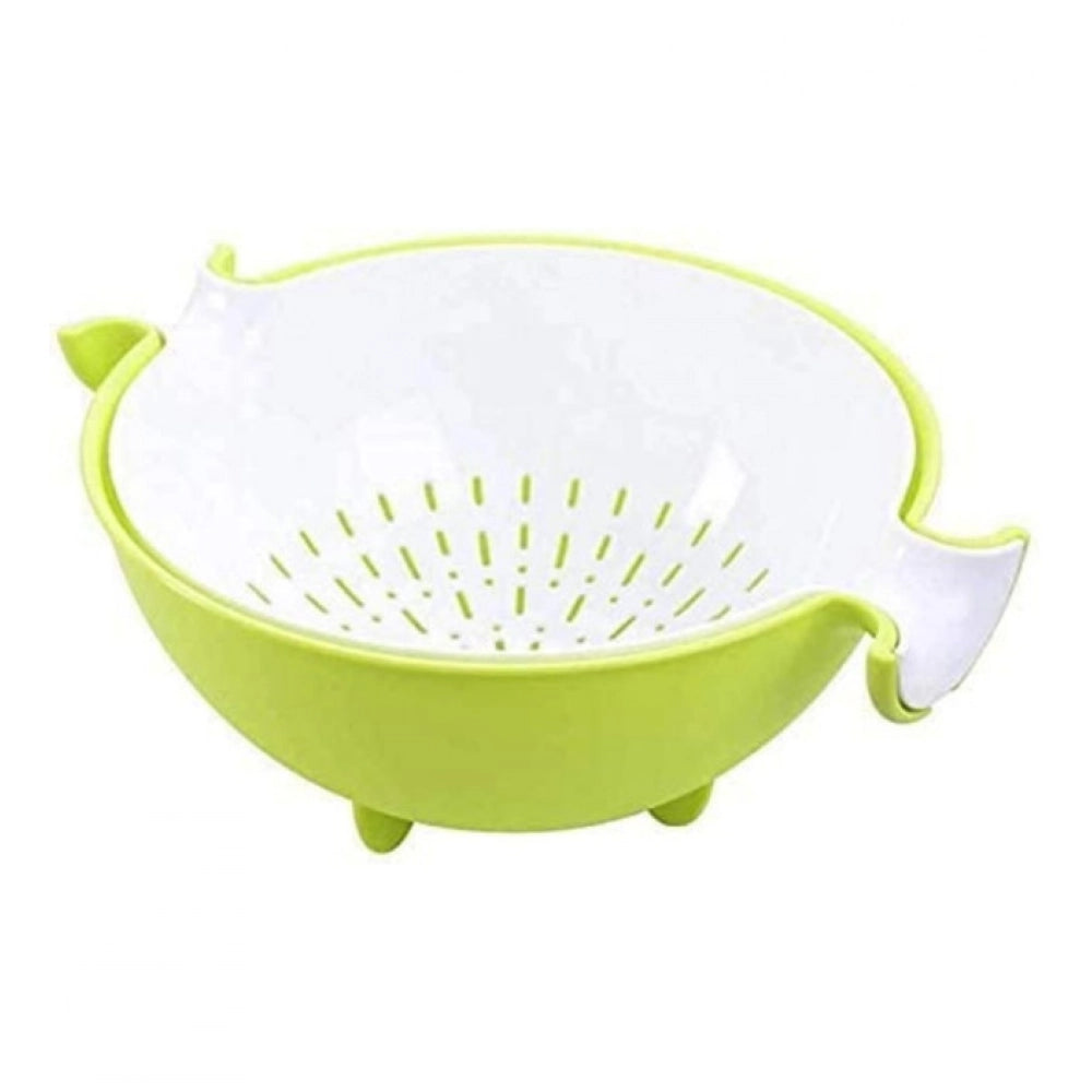 Generic Pack Of 3_Multifunctional Vegetable And Fruit Draining Basket – (Color: Assorted)