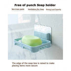 Generic Pack of 5_Magic Sticker Soap Holder – Wall-Mount Soap Organizers (Color: Assorted )