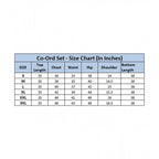 Generic Women's Polyester Colour Blocking 3-4th Sleeve Co-Ord Set (Multicolor)